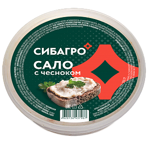 САЛО С ЧЕСНОКОМ, 200г
